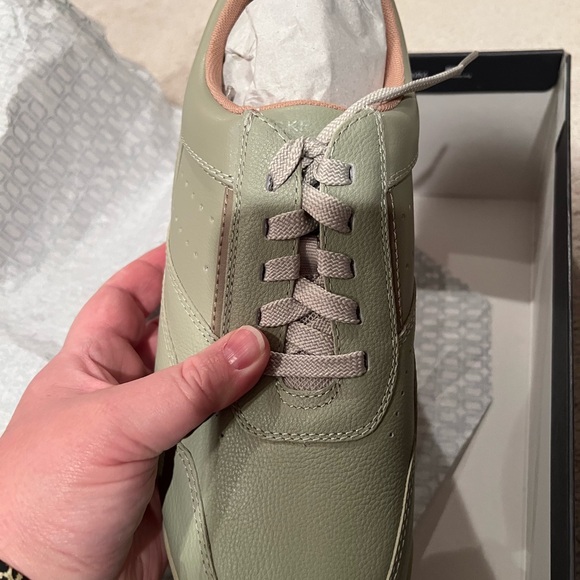 Rockport Men's Pro Walker Sport Shoes in Cream/White Size 10.5W New With Box - Picture 7 of 13